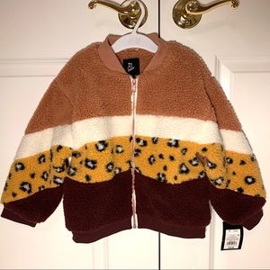 Toddler girl fleece jacket